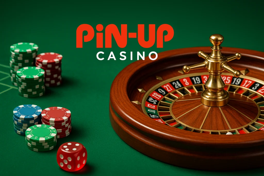 Ruleta en vivo en Chile — rueda de ruleta, fichas y dados en casino online.